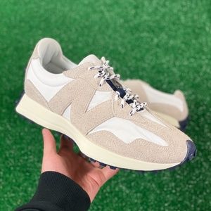 New Balance 327 Low Top Mens Casual Running Shoes Tan White MS327RF1 NEW Sz 13